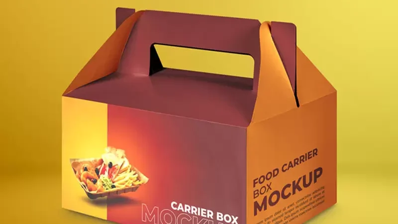 cetak dus makanan custom